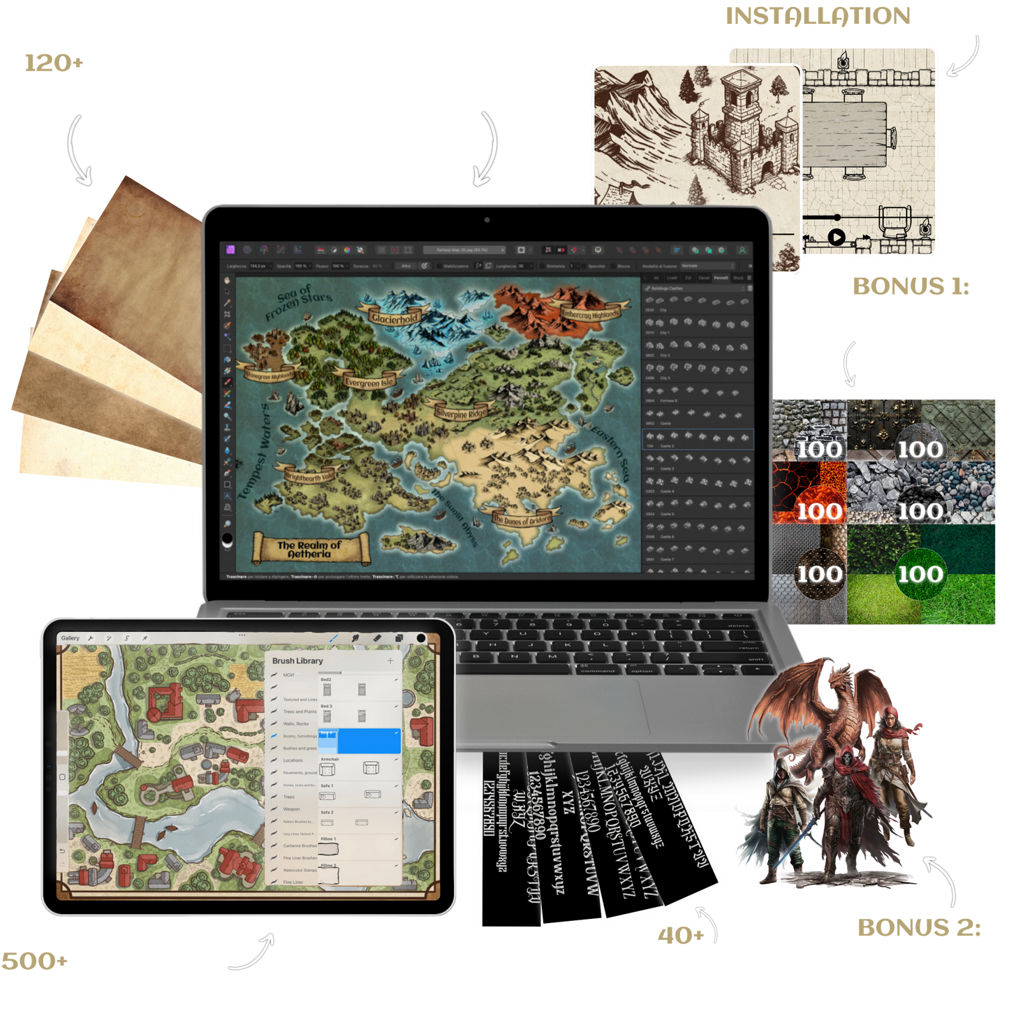 Complete RPG Map Making Bundle (P)
