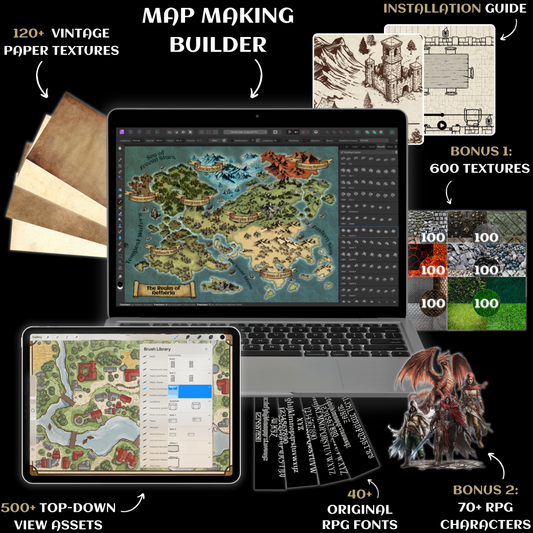 The Complete RPG Map Making Bundle