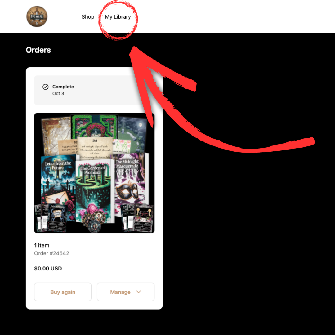 Download Instructions – The Ultimate D&D Date Night Bundle
