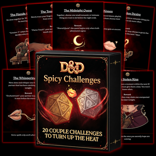 20 D&D Spicy Couple Challenges