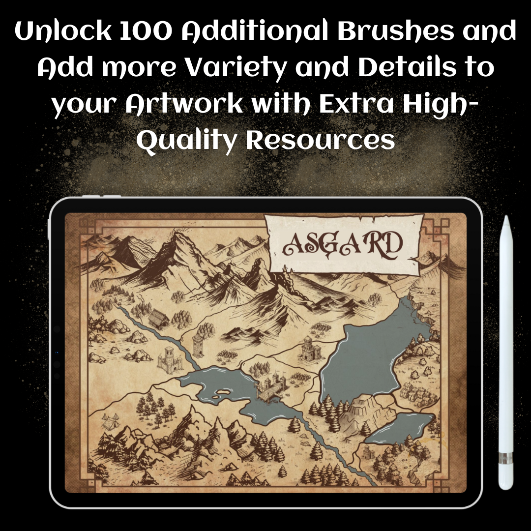 Legendary Brushes Expansion – 100+ Exclusive Assets